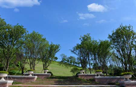 重慶融創(chuàng)歐麓花園城景觀